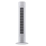 29 Inch Cooling Tower Fan White Oscillating Fan 3 Speed Lightweight