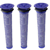 3 x Filter For Dyson V6 V7 V8 DC58 DC59 Animal Vacuum Cleaner Replacement Cone