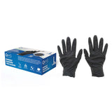Diamond Grip Extra-Thick Nitrile Powder-Free Durable Gloves Large Heavy Duty