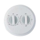 29 Inch Cooling Tower Fan White Oscillating Fan 3 Speed Lightweight