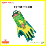Oakdene Yellow Green Super Tough Thorn Gardening Gloves Large Size 9 Re Usable
