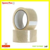 EXTRA STICKY ROLLS OF CLEAR PACKING PARCEL PACKAGING TAPE 48mm x 66M SELLOTAPE