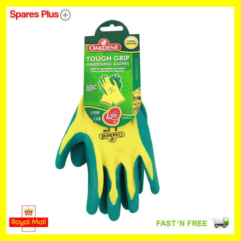 Oakdene Yellow Green Super Tough Thorn Gardening Gloves Large Size 9 Re Usable